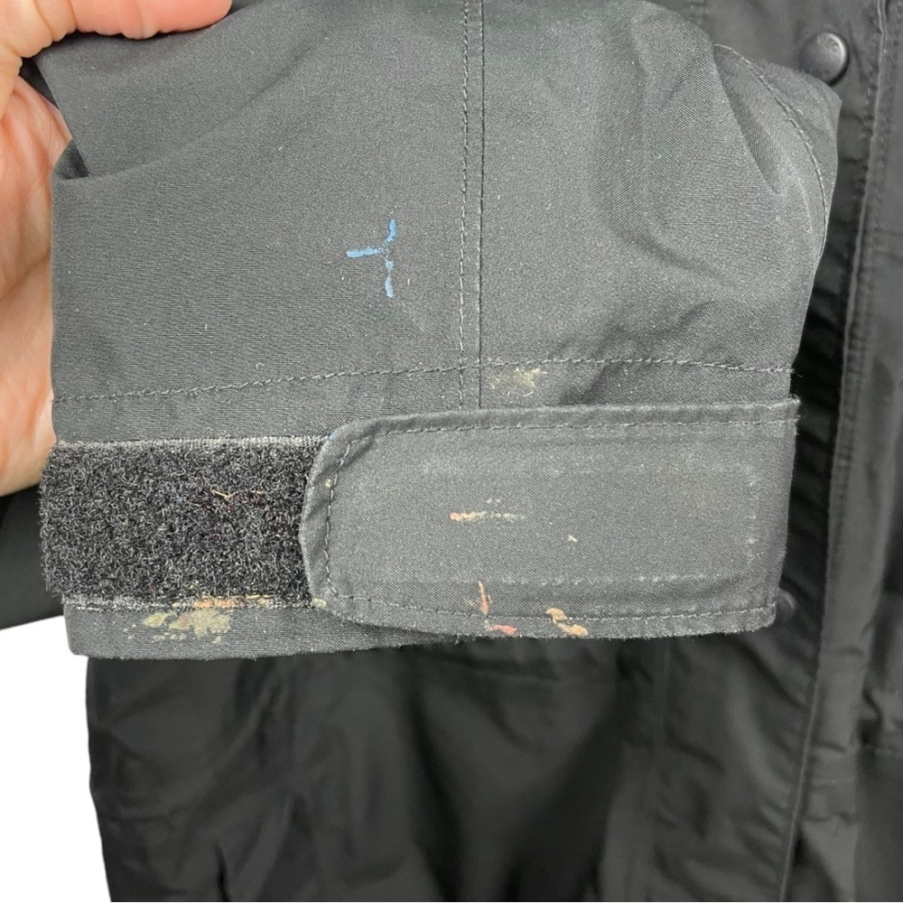 MEC Gore-Tex Black Hooded Front Zip Rain Jacket Size S - Picture 9 of 10